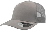 Atlantis# Rapper Suede 5 Panel Trucker Cap