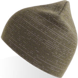 Atlantis Shine Recycled Short Beanie With Reflex Thread