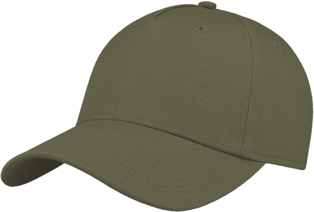 Atlantis Shot S Curved Visor 5 Panel Sustainable Structured Cap