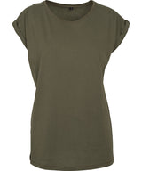 Women’s regular extended shoulder tee