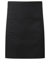 ‘Colours collection’ mid-length pocket apron