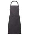 Colours bib apron with pocket