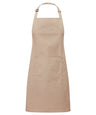 Colours bib apron with pocket