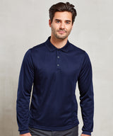 Long sleeve Coolchecker® piqué polo