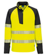 PW3 Hi-vis ¼-zip sweatshirt (T172)