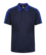 Contrast wicking polo