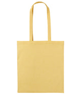 Recycled cotton shopper long handle