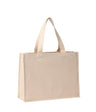Recycled premium canvas stand-up shopper