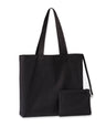 Cruise recycled tote with detachable purse