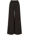 Women's sustainable fashion wide leg joggers