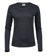 Women’s long sleeve interlock tee (590)