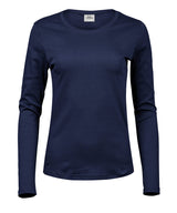 Women’s long sleeve interlock tee (590)
