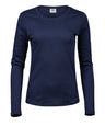 Women’s long sleeve interlock tee (590)