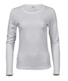 Women’s long sleeve interlock tee (590)