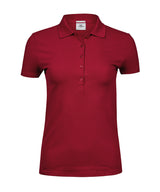 Women’s luxury stretch polo (145)