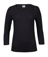 Women’s stretch 3/4-sleeve tee (460)