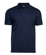 Luxury stretch v-neck polo (1404)