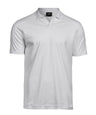 Luxury stretch v-neck polo (1404)
