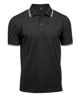 Luxury stripe stretch polo (1407)