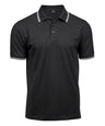 Luxury stripe stretch polo (1407)