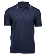 Luxury stripe stretch polo (1407)
