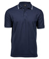 Luxury stripe stretch polo (1407)