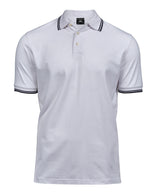 Luxury stripe stretch polo (1407)