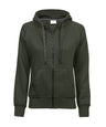 Women’s fashion full-zip hoodie (5436)