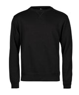 Ribbed interlock crew neck (5504)