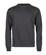 Ribbed interlock crew neck (5504)
