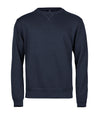 Ribbed interlock crew neck (5504)