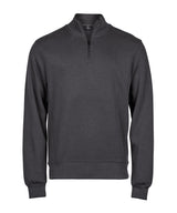 Ribbed interlock half-zip (5506)