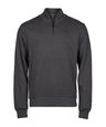 Ribbed interlock half-zip (5506)