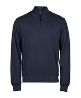 Ribbed interlock half-zip (5506)