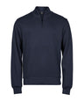 Ribbed interlock half-zip (5506)