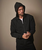 Ribbed interlock hooded full-zip (5508)
