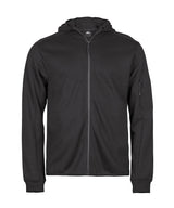 Athletic hooded full-zip sweatshirt (5706)