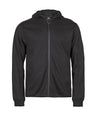 Athletic hooded full-zip sweatshirt (5706)