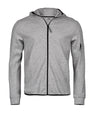 Athletic hooded full-zip sweatshirt (5706)