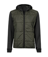 Women’s hybrid-stretch hooded jacket (9113)