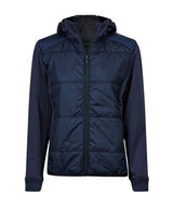 Women’s hybrid-stretch hooded jacket (9113)