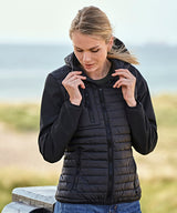 Women’s hooded crossover jacket (9629)