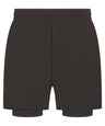 Double-layer sports shorts