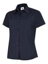 Ladies Poplin Half Sleeve Shirt